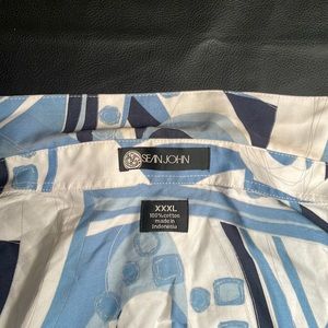 SEAN JOHN XXXL button up shirt